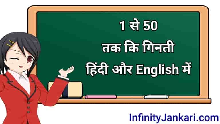 1 50 Hindi Numbers 1 To 50